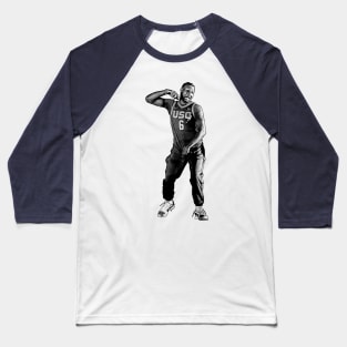 Bronny James Baseball T-Shirt
